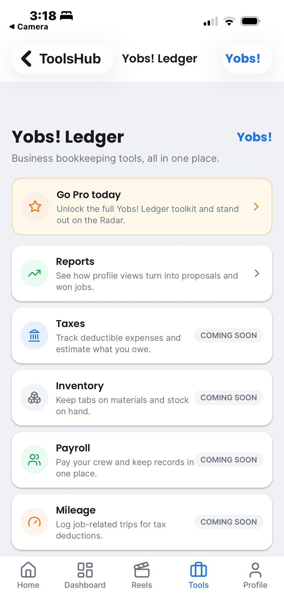 Yobs! App - SaaS Tools Hub
